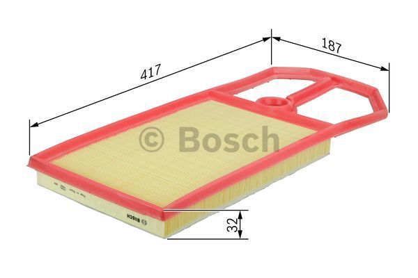 Sada brzd. čeľustí parkov. brzdy BOSCH (0 204 113 807)