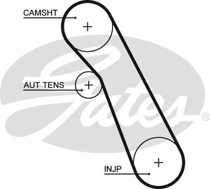 Ozubený remeň GATES (5541XS)