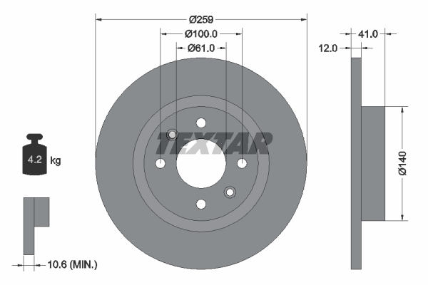 PRO TEXTAR (92175103)