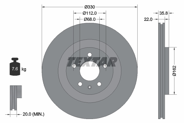 PRO+ TEXTAR (92238305)