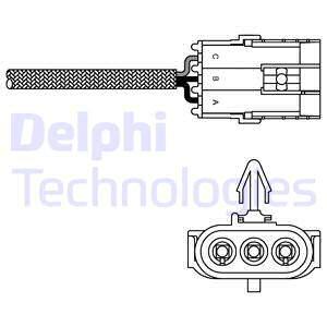 Lambda sonda Delphi (ES10995-12B1)