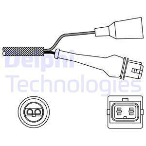 Lambda sonda Delphi (ES11000-12B1)