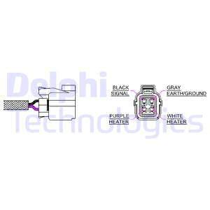 Lambda sonda Delphi (ES20215-12B1)