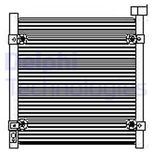 Kondenzátor klimatizácie Delphi (TSP0225422)