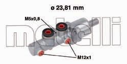 Hlavný brzdový válec METELLI (05-0668)