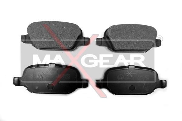 Sada brzdových platničiek kotúčovej brzdy MAXGEAR (19-0453)