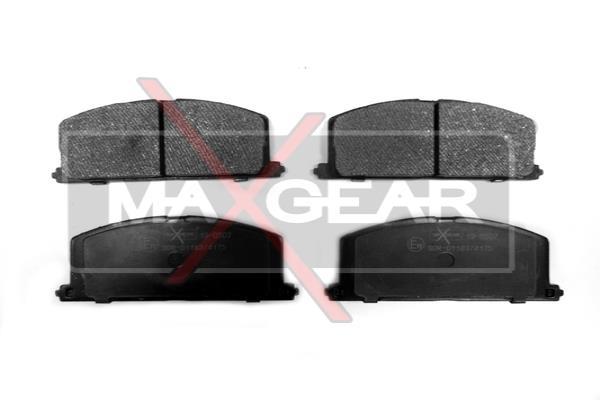 Sada brzdových platničiek kotúčovej brzdy MAXGEAR (19-0507)