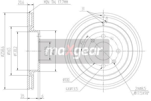 MAX MAXGEAR (19-0796MAX)