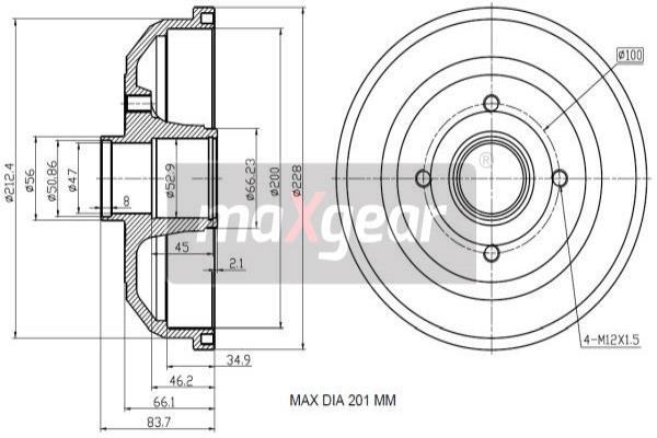 Hydraulické čerpadlo pre riadenie MAXGEAR (19-2180)