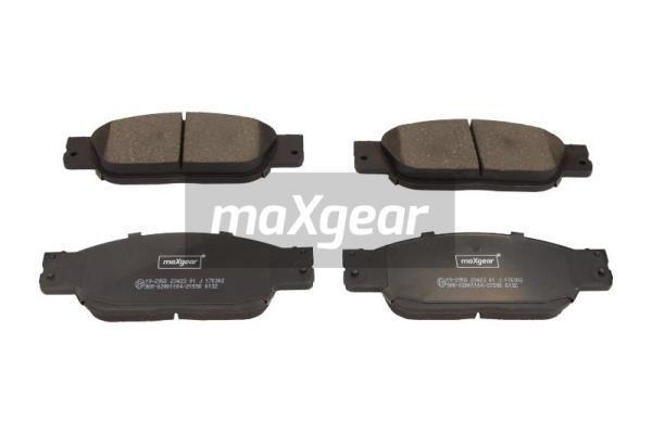Sada brzdových platničiek kotúčovej brzdy MAXGEAR (19-2950)