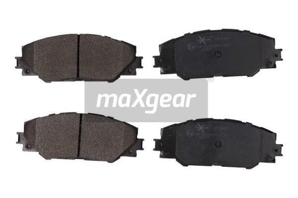 Sada brzdových platničiek kotúčovej brzdy MAXGEAR (19-1460)